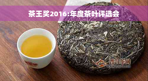 茶王奖2016:年度茶叶评选会