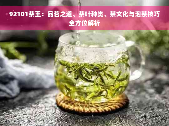 92101茶王：品茗之道、茶叶种类、茶文化与泡茶技巧全方位解析