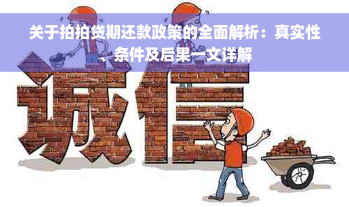 关于拍拍贷期还款政策的全面解析：真实性、条件及后果一文详解