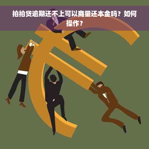 拍拍贷逾期还不上可以商量还本金吗？如何操作？