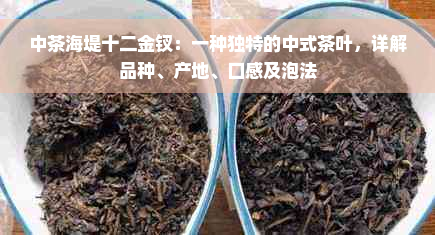 中茶海堤十二金钗：一种独特的中式茶叶，详解品种、产地、口感及泡法