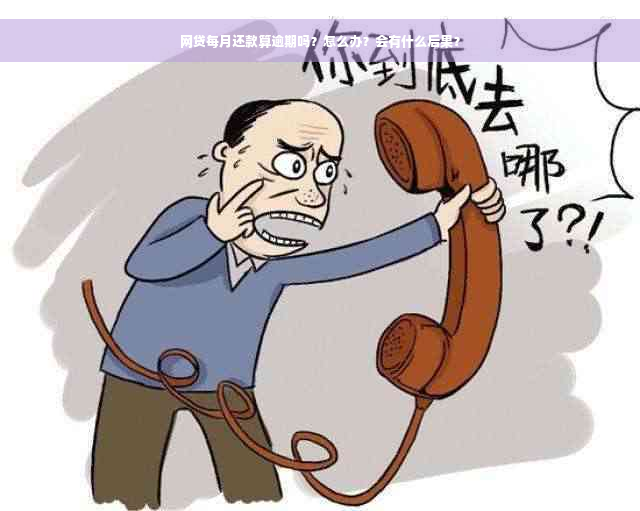 网贷每月还款算逾期吗？怎么办？会有什么后果？