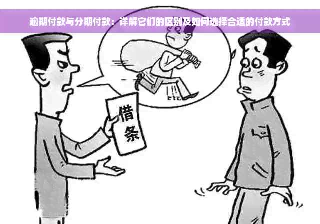 逾期付款与分期付款：详解它们的区别及如何选择合适的付款方式