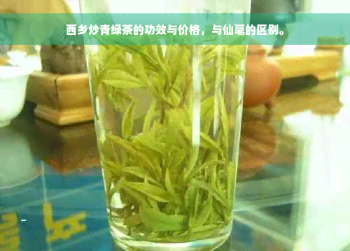 西乡炒青绿茶的功效与价格，与仙毫的区别。