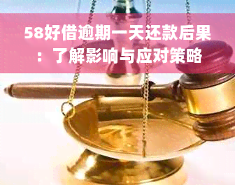 58好借逾期一天还款后果：了解影响与应对策略