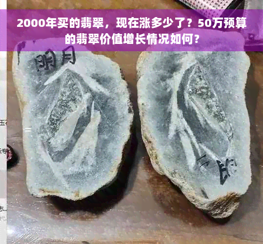 2000年买的翡翠，现在涨多少了？50万预算的翡翠价值增长情况如何？