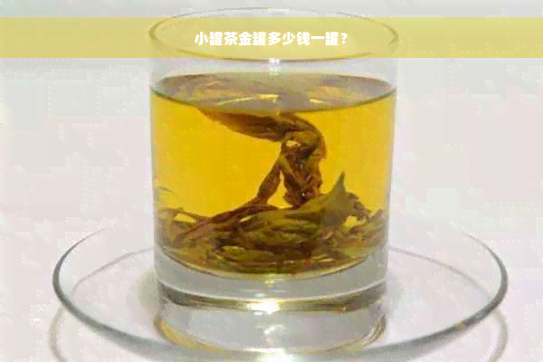 小罐茶金罐多少钱一罐？