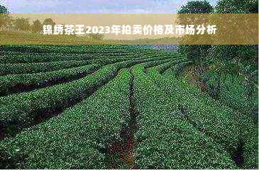 锦绣茶王2023年拍卖价格及市场分析