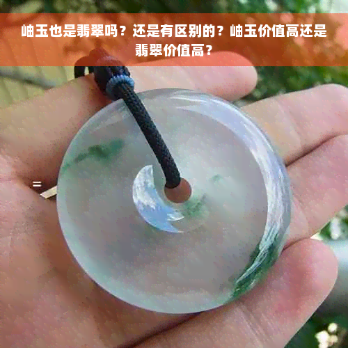 岫玉也是翡翠吗？还是有区别的？岫玉价值高还是翡翠价值高？