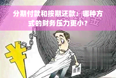 分期付款和按期还款：哪种方式的财务压力更小？