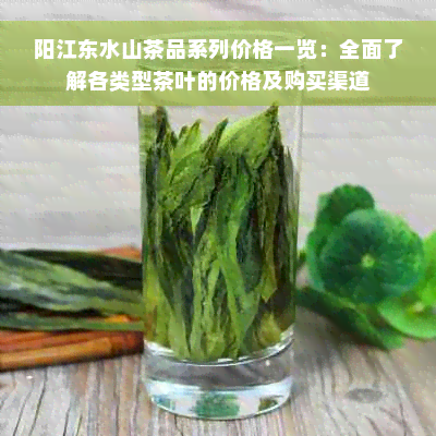 阳江东水山茶品系列价格一览：全面了解各类型茶叶的价格及购买渠道