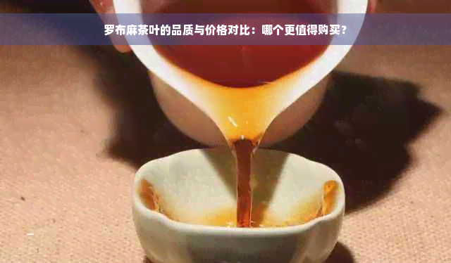 罗布麻茶叶的品质与价格对比：哪个更值得购买？