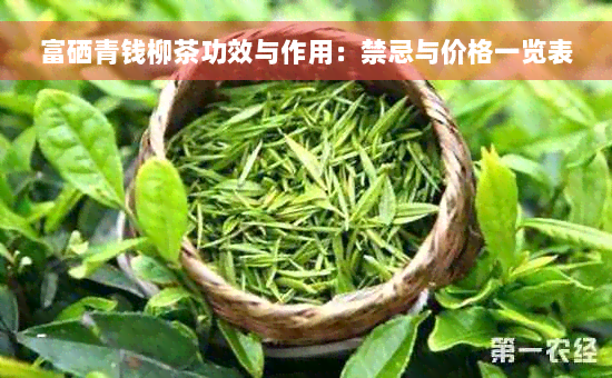 富硒青钱柳茶功效与作用：禁忌与价格一览表