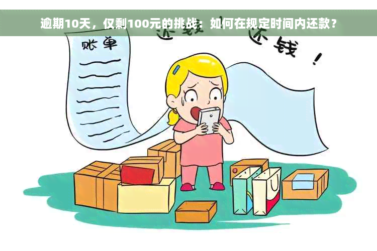 逾期10天，仅剩100元的挑战：如何在规定时间内还款？