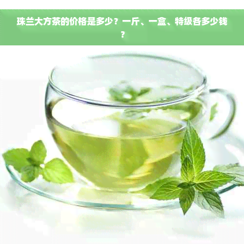 珠兰大方茶的价格是多少？一斤、一盒、特级各多少钱？