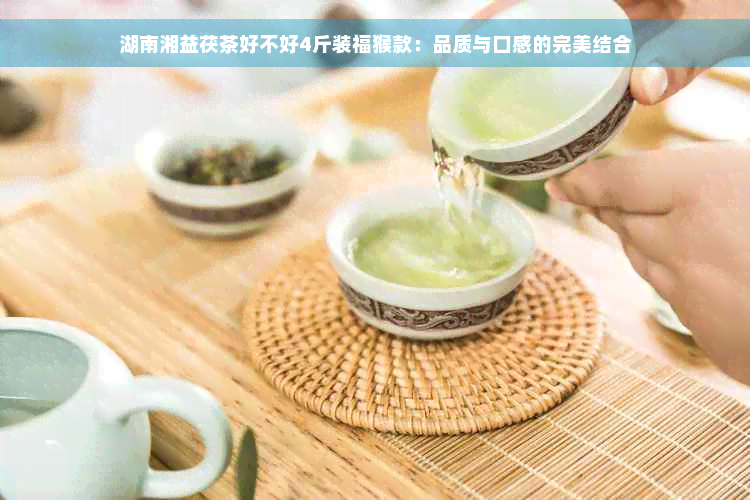 湖南湘益茯茶好不好4斤装福猴款：品质与口感的完美结合