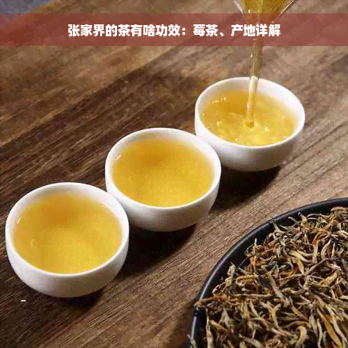 张家界的茶有啥功效：莓茶、产地详解