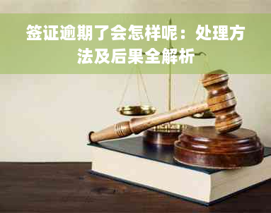 签证逾期了会怎样呢：处理方法及后果全解析