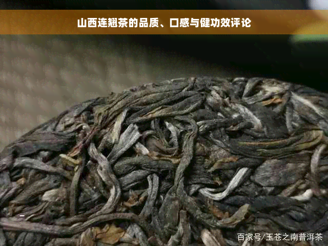 山西连翘茶的品质、口感与健功效评论