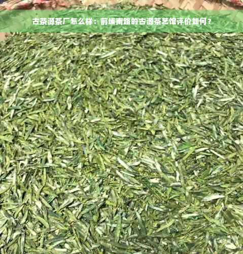 古茶源茶厂怎么样：前埔南路的古源茶艺馆评价如何？