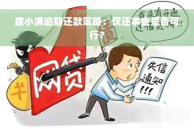 度小满逾期还款策略：仅还本金是否可行？