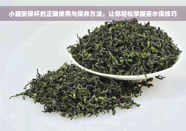 小罐茶保杯的正确使用与保养方法，让你轻松掌握茶水保技巧