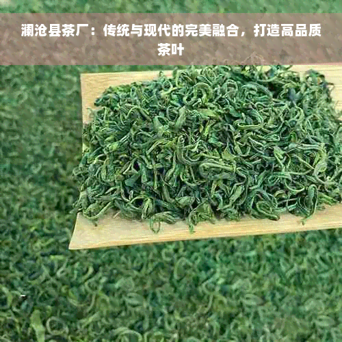 澜沧县茶厂：传统与现代的完美融合，打造高品质茶叶