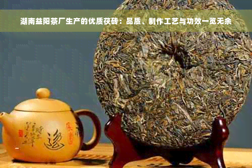 湖南益阳茶厂生产的优质茯砖：品质、制作工艺与功效一览无余