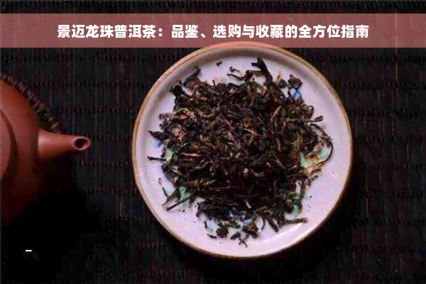 景迈龙珠普洱茶：品鉴、选购与收藏的全方位指南