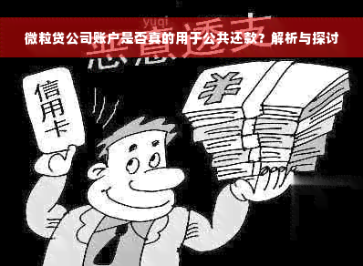 微粒贷公司账户是否真的用于公共还款？解析与探讨