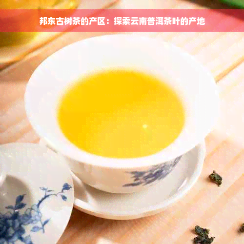 邦东古树茶的产区：探索云南普洱茶叶的产地