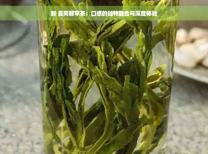 新 曼岗那罕茶：口感的独特融合与深度体验