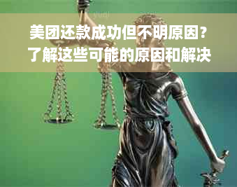 美团还款成功但不明原因？了解这些可能的原因和解决方法