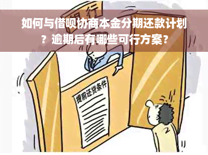 如何与借呗协商本金分期还款计划？逾期后有哪些可行方案？