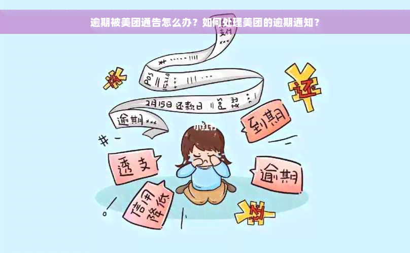 逾期被美团通告怎么办？如何处理美团的逾期通知？