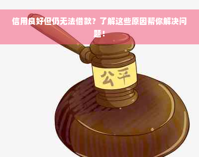 信用良好但仍无法借款？了解这些原因帮你解决问题！