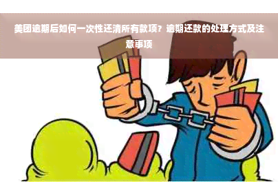 美团逾期后如何一次性还清所有款项？逾期还款的处理方式及注意事项