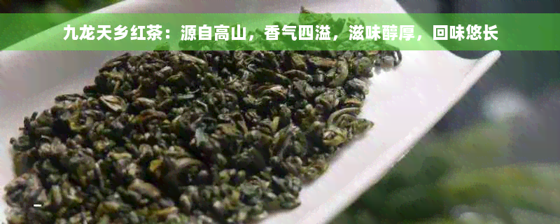 九龙天乡红茶：源自高山，香气四溢，滋味醇厚，回味悠长