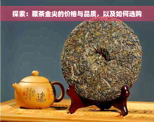 探索：藏茶金尖的价格与品质，以及如何选购