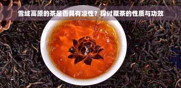 雪域高原的茶是否具有凉性？探讨藏茶的性质与功效