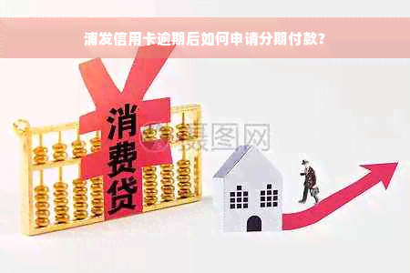 浦发信用卡逾期后如何申请分期付款？