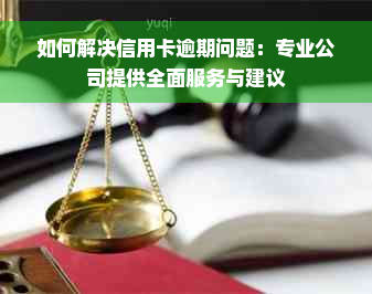 如何解决信用卡逾期问题：专业公司提供全面服务与建议