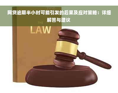 网贷逾期半小时可能引发的后果及应对策略：详细解答与建议