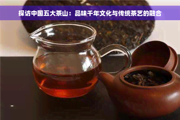 探访中国五大茶山：品味千年文化与传统茶艺的融合