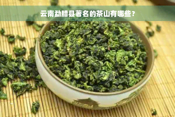 云南勐腊县著名的茶山有哪些？