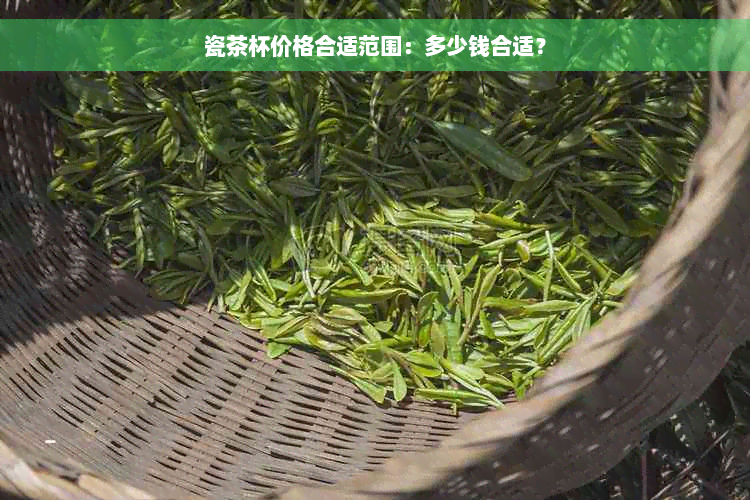 瓷茶杯价格合适范围：多少钱合适？