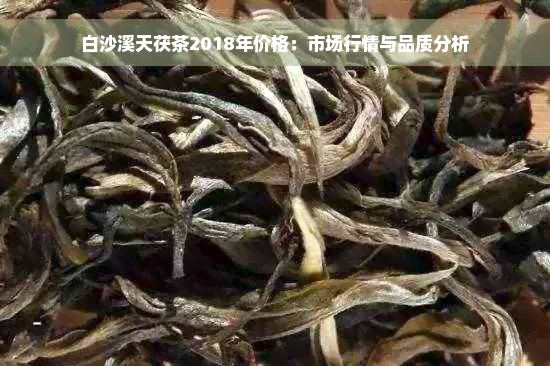 白沙溪天茯茶2018年价格：市场行情与品质分析