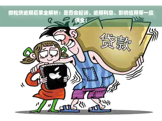 微粒贷逾期后果全解析：是否会起诉、逾期利息、影响信用等一应俱全！