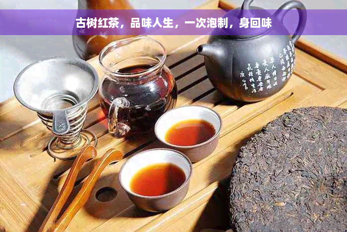 古树红茶，品味人生，一次泡制，身回味