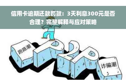 信用卡逾期还款罚款：3天利息300元是否合理？完整解释与应对策略